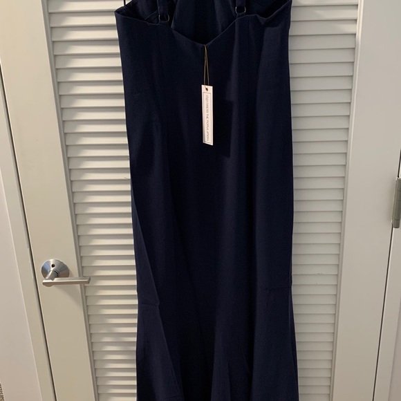 Dress the Population Brianna Halter Mermaid Gown - Picture 6 of 8